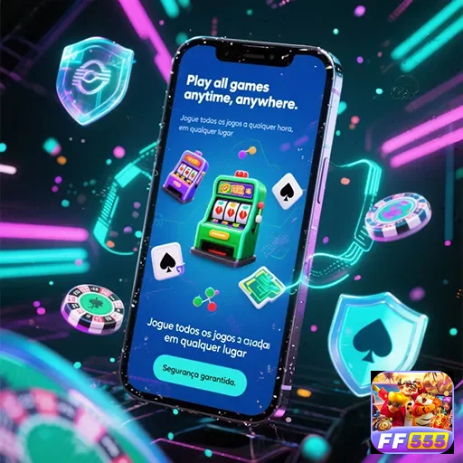 Jogue emocionantes jogos de cassino no mobile com FF555.